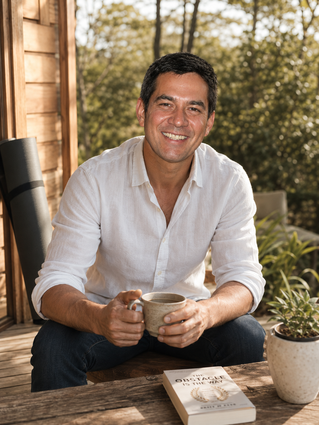 portrait de Marc Delcourt, auteur chez plaisir maison